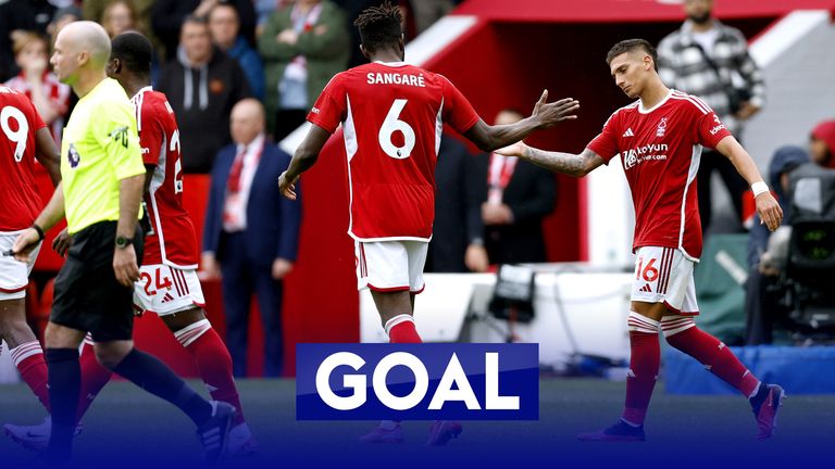 Dominguez's diving header finds Forest an equaliser!