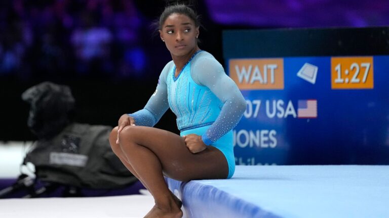 Simone Biles becomes first woman to land a Yurchenko double pike vault at World Gymnastics Championships | News News