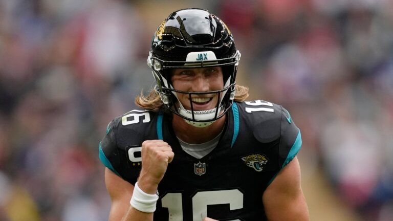 Atlanta Falcons 7-23 Jacksonville Jaguars: Trevor Lawrence leads Jags to dominant win at Wembley Stadium | NFL News