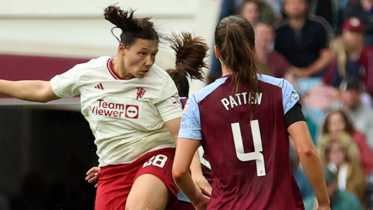 WSL round-up: Man Utd win at Villa Park | Brighton beat Everton | Leicester overcome Bristol City | Football News