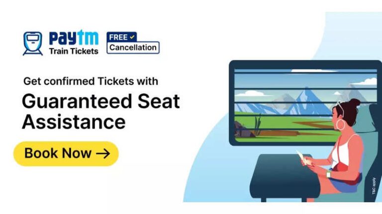 How to use Paytm’s Guaranteed Seat Assistance feature to get confirmed train tickets online