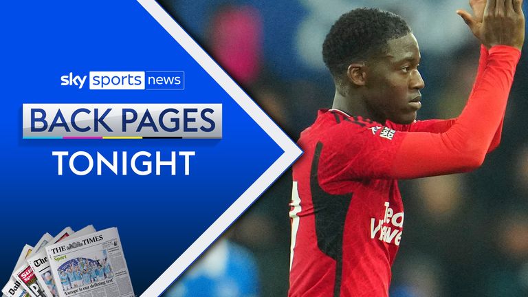 Back Pages Tonight: Will Man Utd’s Kobbie Mainoo choose England or Ghana? | Video | Watch TV Show