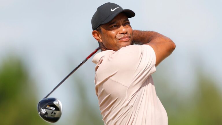 Tiger Woods posts three-over 75 in Hero World Challenge comeback as Brian Harman, Tony Finau lead | Golf News