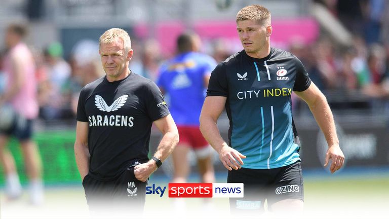 Saracens boss Mark McCall says he cannot understand the 'shameful' treatment of Farrell by some supporters and the media