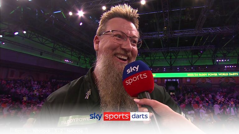 Whitlock credited his experience for getting him through a razor-thin opening-round contest