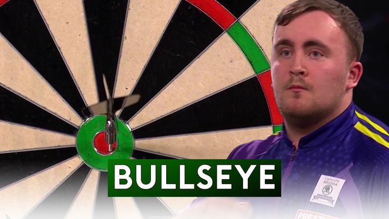 Luke Littler produces a brilliant 164 finish against Matt Campbell in the World Darts Championship third round. 