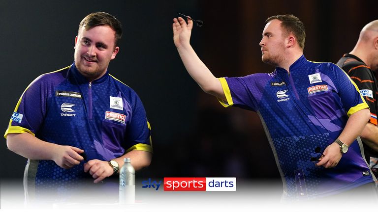 Watch all the best bits from Luke Littler's superb win against the doyen of Dutch darts, Raymond van Barneveld