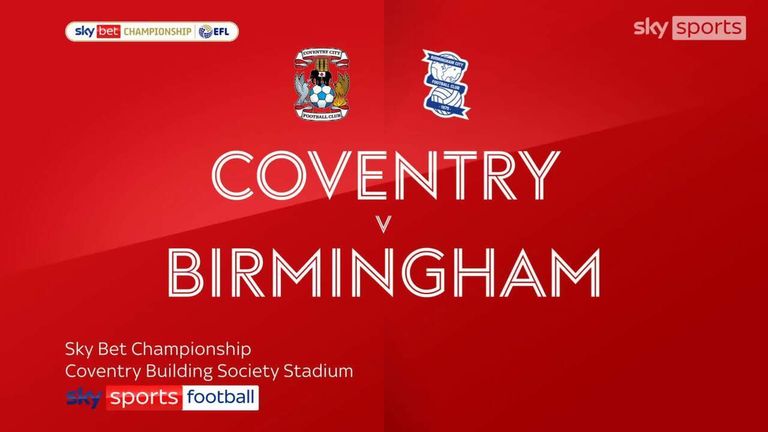 Coventry 2-0 Birmingham