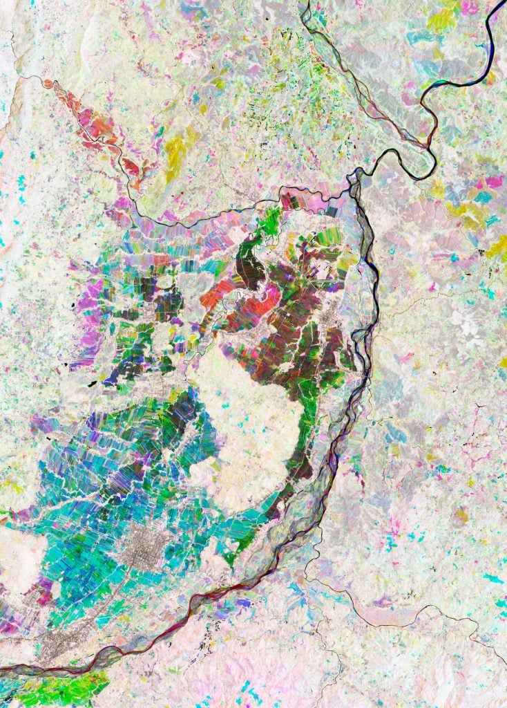 Nueva Vizcaya Philippines From Space