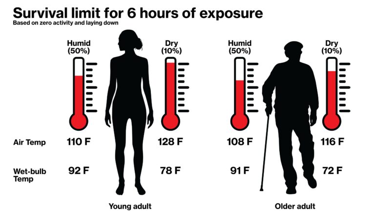 New research explores future limits of survival and livability in extreme heat conditions