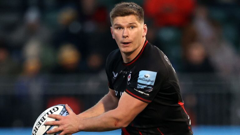 Owen Farrell to miss Saracens’ game against Northampton on Saturday with knee problem | Rugby Union News