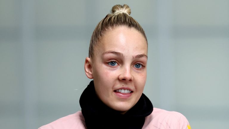 Ellie Roebuck has lost her spot as Man City&#39;s starting goalkeeper