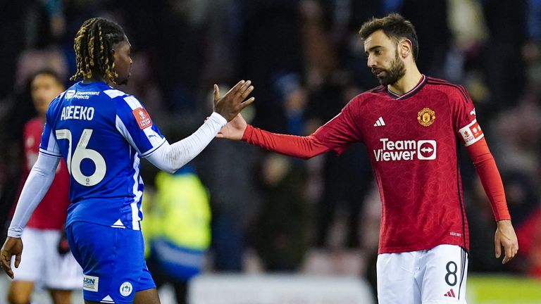 Bruno Fernandes' penalty secured the victory