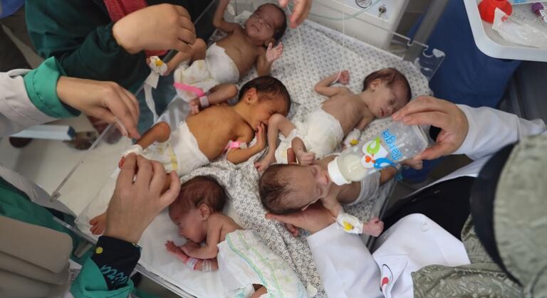 Gaza crisis: Babies being born ‘into hell’ amid desperate aid shortages