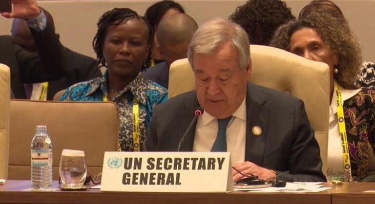 At Non-Aligned Movement summit, Guterres repeats call for Gaza ceasefire, release of hostages