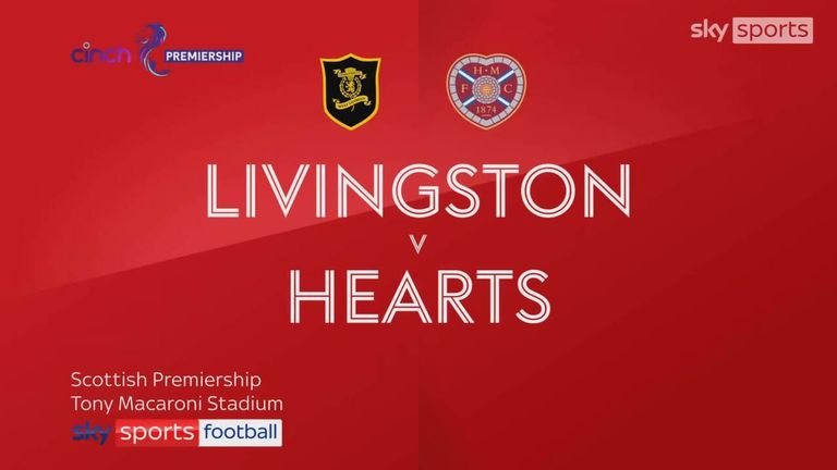 Livingston 1-2 Hearts