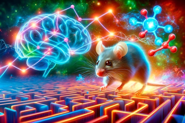 Neuroscience Brain Mouse Research Concept Art