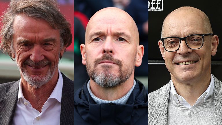 Jim Ratcliffe, Erik Ten Hag, Dave Brailsford