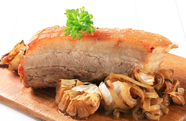 Is pork belly healthy to eat for weight loss and heart health?