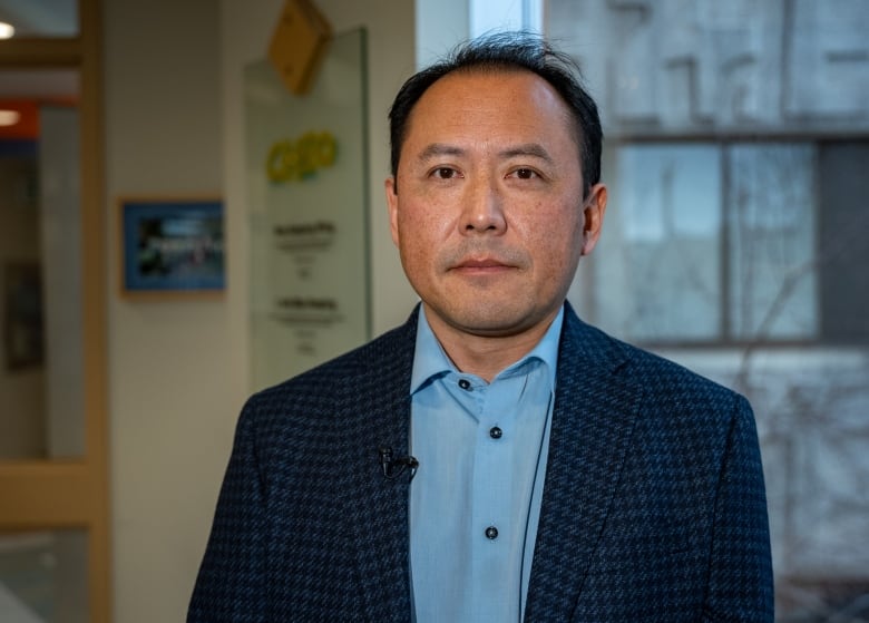 A portrait of pediatric infectious diseases specialist Dr. Charles Hui, who works with CHEO and the University of Ottawa.