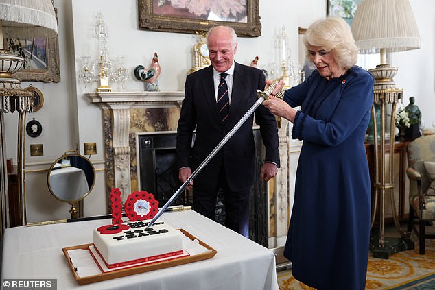 Camilla and Prince Harry go head-to-head in championing military causes as the Queen celebrates The Poppy Factory’s 100th birthday – while the Duke promotes the Invictus Games in Canada