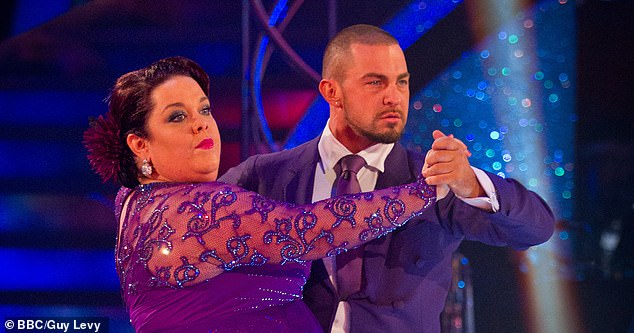 In 2012 he was partnered with Lisa Riley, when he became a huge name