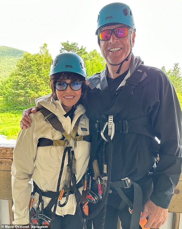 Marie and her husband Steve Craig whom she wed twice