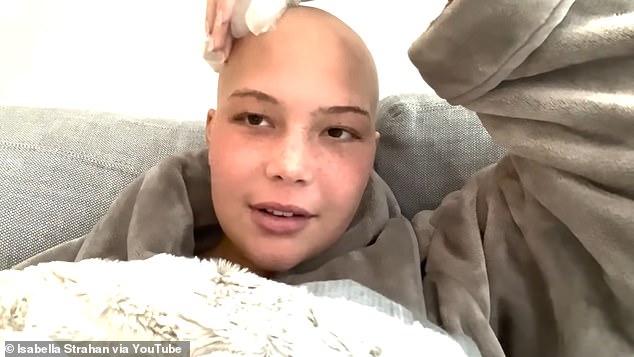 In a video shared last week, Isabella opened up about some of the terrible symptoms she had endured as a result of her chemotherapy