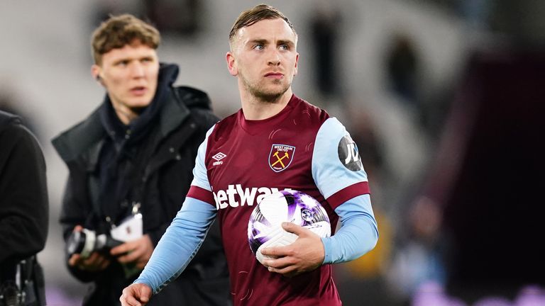 Bowen's second goal in the 7th minute for West Ham is the earliest that the Hammers have scored two goals in a Premier League game on record (since 2006-07)