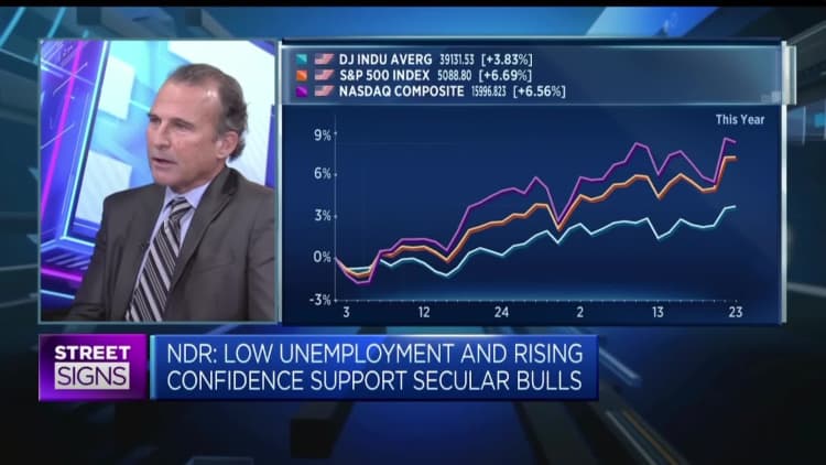 Indicators suggest staying overweight on equities, strategist says