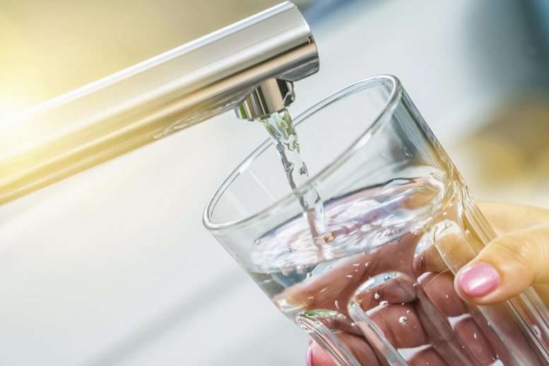 Filling Water Glass From Tap