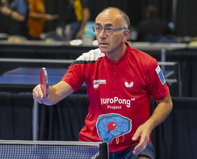 MS patients could soon be prescribed table tennis: Doctor battling condition claims ‘ping pong clinics’ did him ‘wonders’