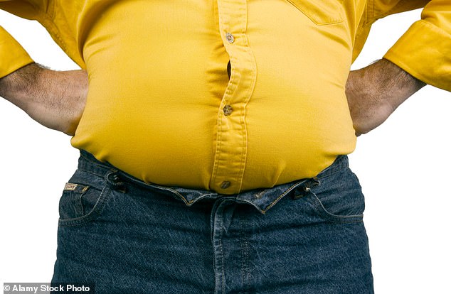 Warning to men with beer bellies as scientists find protruding gut may raise the risk of dementia