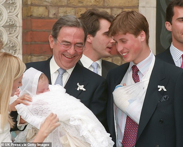 Who was Prince William’s godfather King Constantine of Greece?