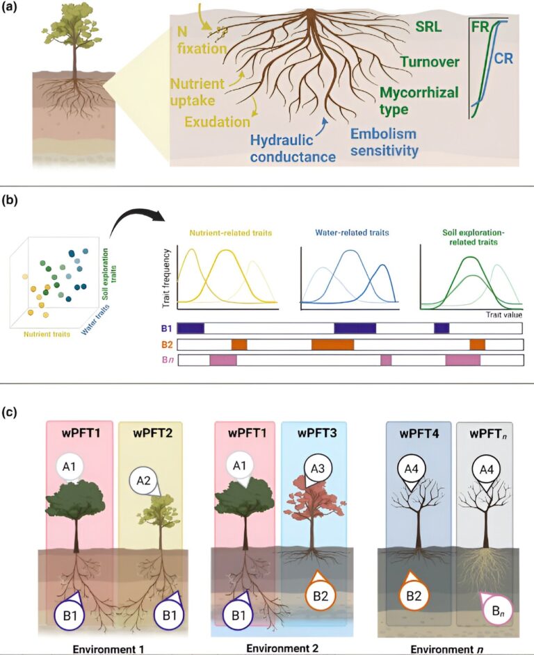 Tropical forest root systems are central to improving climate change predictions