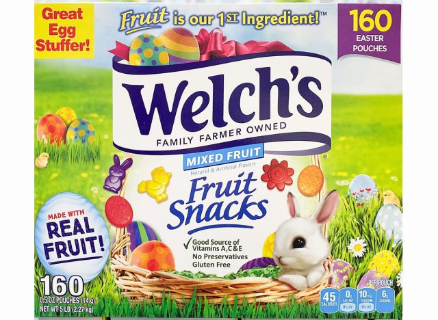 Welch's egg hunt fruit snacks on sale at Costco