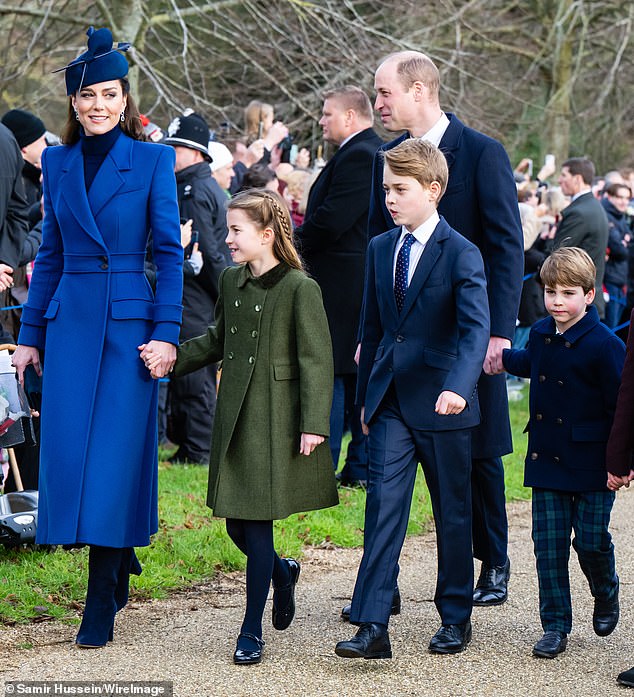 The Princess of Wales was last seen on Christmas Day last year attending church