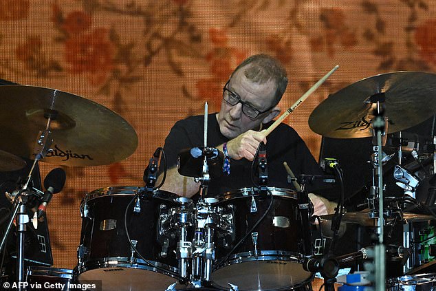 Blur reformed and toured last year, including this gig with Rowntree on drums at the Les Vieilles Charrues music festival in Carhaix-Plouguer, western France, on July 14