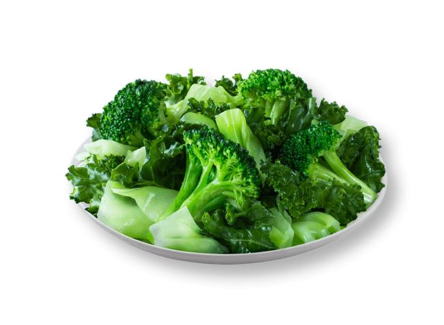 bowl of greens from Panda Express