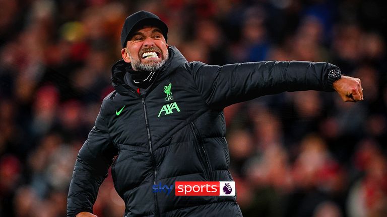 Jurgen Klopp hails the Anfield factor