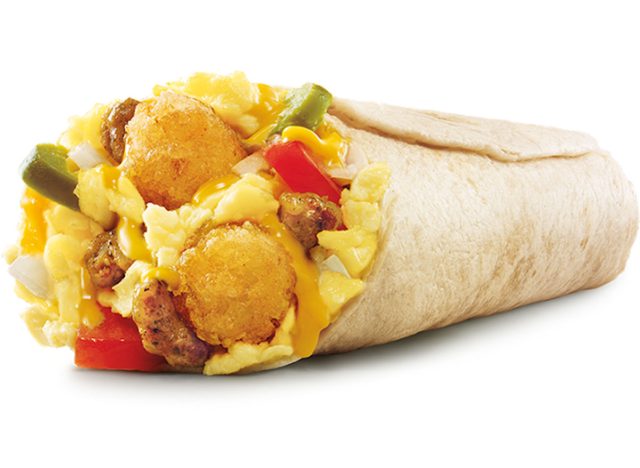 Sonic drive in supersonic breakfast burrito