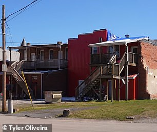 As he explored the extremely run-down community, he stopped to chat with its residents, many of whom praised former President Donald Trump