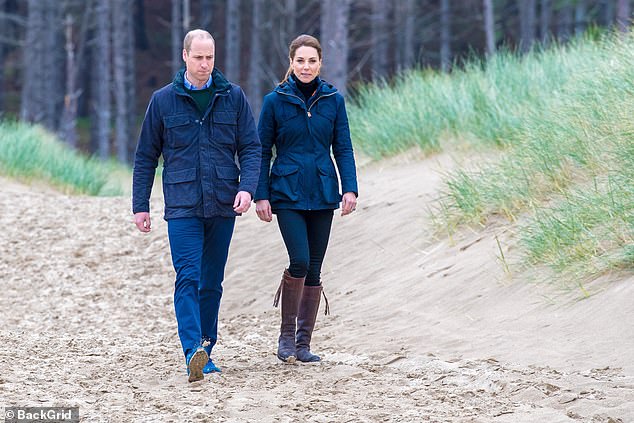 Some questioned on social media why her husband, the Prince of Wales, was not by her side as she delivered the news, but it has been said she did it alone as she is 'strong'