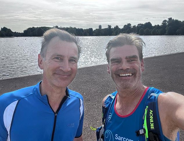 Jeremy Hunt's younger brother Charlie Hunt, died of cancer aged 53 last summer. The brothers ran the London Marathon together in 2022, raising almost £50,000 for Sarcoma UK