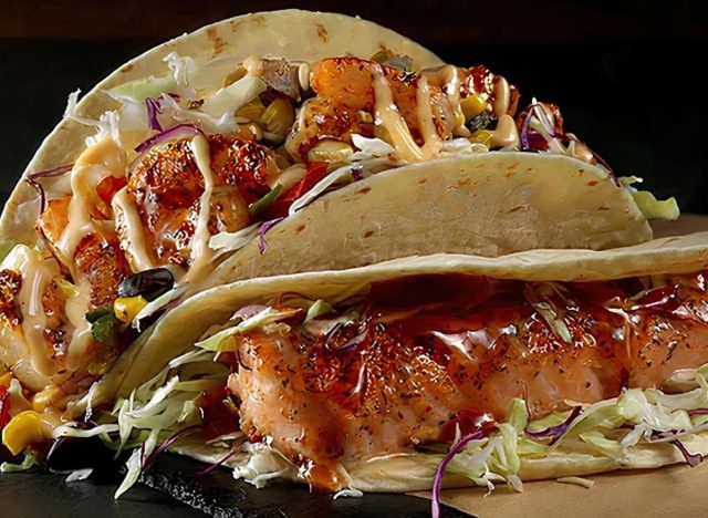 Long John Silver's Baja Grilled Salmon Taco