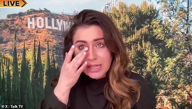 American journalist breaks down in tears amid Kate Middleton’s cancer diagnosis and says she’s ‘lost all faith in humanity’ – plus slams ‘Kim Kardashians’ and ‘John Olivers’ for ‘making fun’ of the Princess