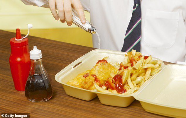 Chippies should cut the number of holes in saltshakers to improve nation’s health