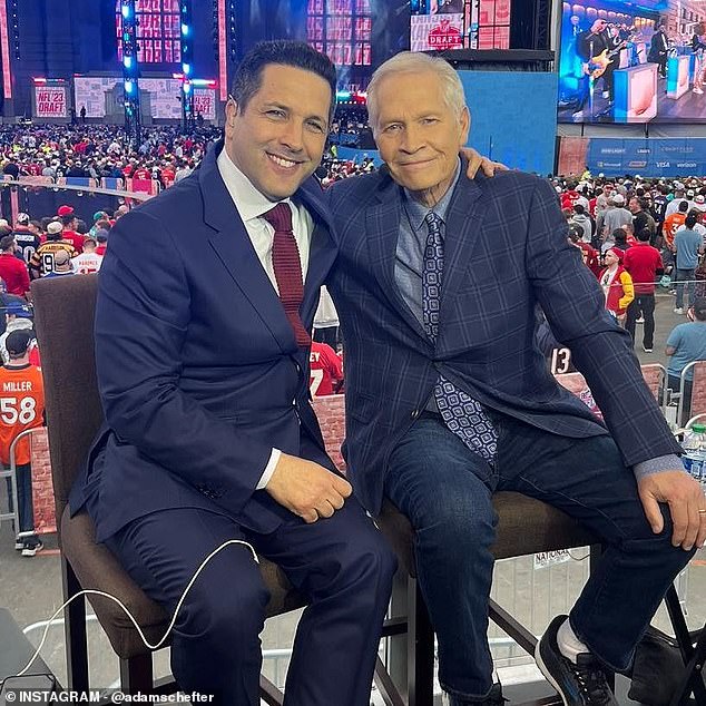 ESPN’s Adam Schefter narrates emotional tribute to his friend and colleague Chris Mortensen the day after his death at 72