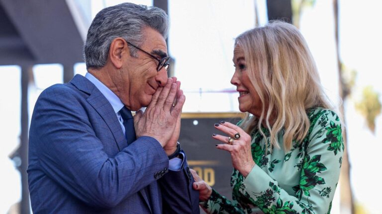 Eugene Levy presented with star on Hollywood Walk of Fame