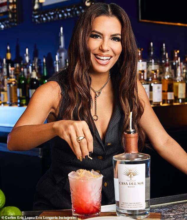 Eva Longoria says she was told to start a tequila brand because ‘you’re Mexican’ as she adds COVID-19 changed her drinking habits